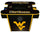 WEST VIRGINIA ARCADE CONSOLE TABLE GAME BLACK - WVUAGC100