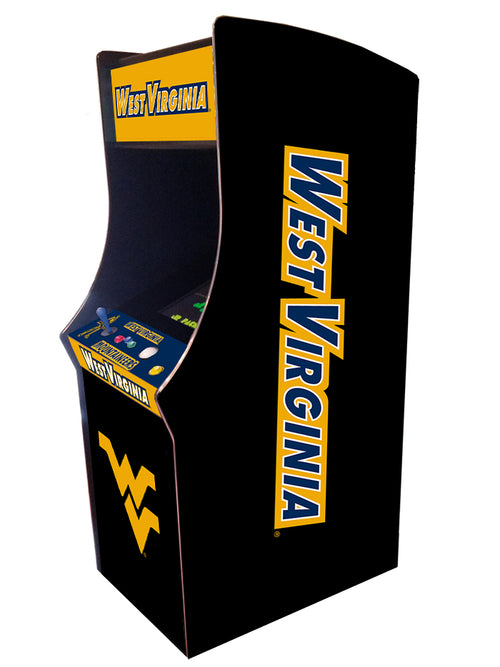 WEST VIRGINIA ARCADE UPRIGHT GAME BLACK - WVUAGU100