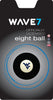WEST VIRGINIA EIGHT BALL BLACK - WVUBBE200X