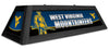 WEST VIRGINIA 42'' SPIRIT GAME TABLE LAMP - STOCK BLUE - WVUBSL421