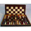 Worldwise Imports -  Worldwise Imports Classic - Backgammon: Woodgrain Decoupage 15-Inch Board