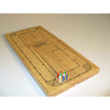 Worldwise Imports -  Worldwise Imports Classic - Cribbage: Four-Player Oak Continuous Track Board