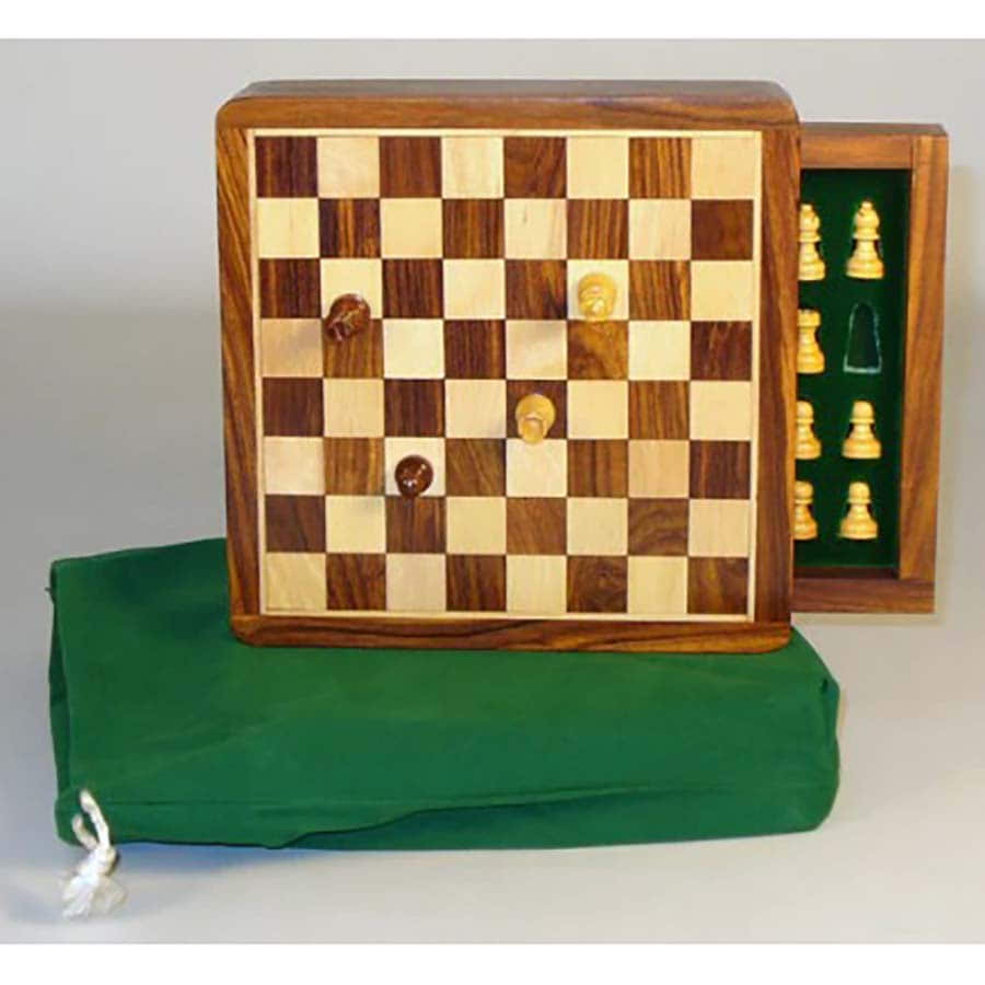 Worldwise Imports -  Worldwise Imports Classic - Chess: Wood Handmade Magnetic 7.5-Inch
