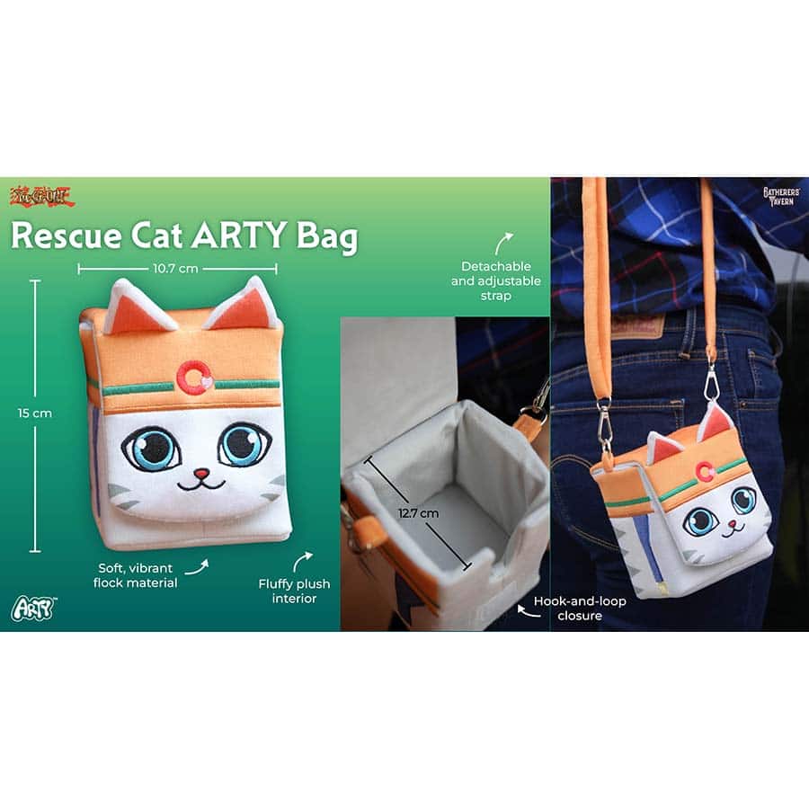 Gatherers' Tavern Pte Ltd -  Gatherers' Tavern: Yu-Gi-Oh: Rescue Cat Arty Bag Pre-Order