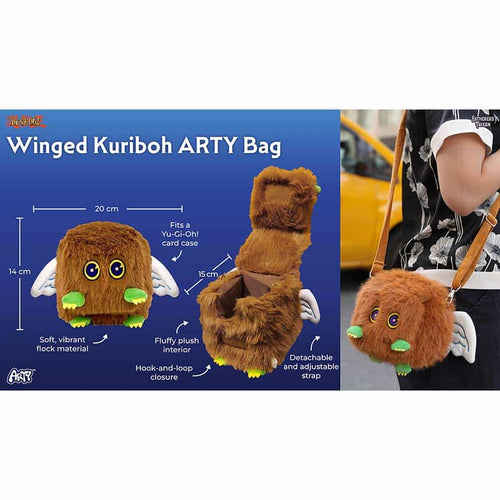 Gatherers' Tavern Pte Ltd -  Gatherers' Tavern: Yu-Gi-Oh: Winged Kuriboh Arty Bag Pre-Order