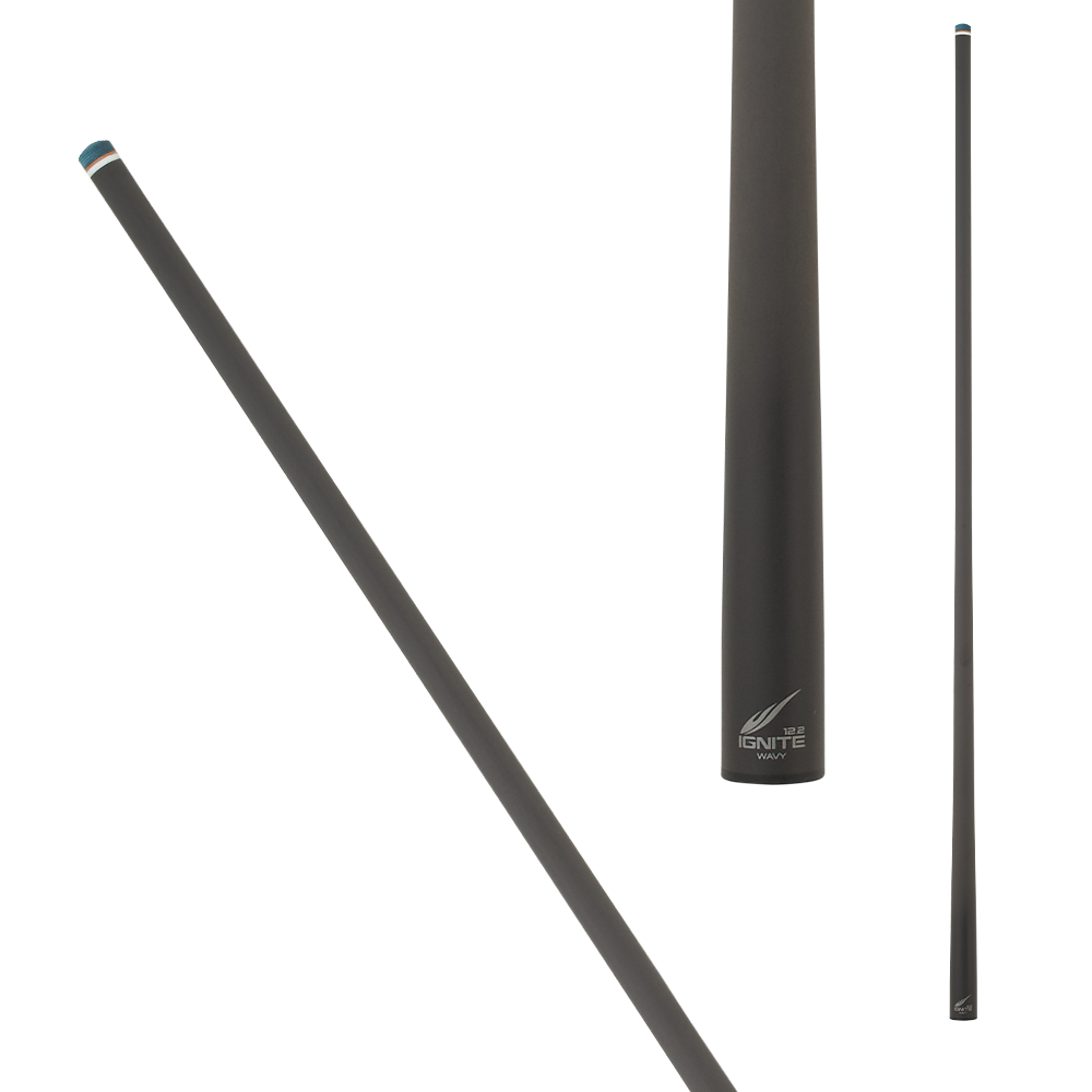 Mezz ZZIG Ignight Carbon Pool Cue Shaft - WAVY Pool Cues