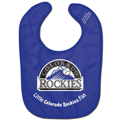 Colorado Rockies Baby Bib All Pro Style Special Order - WinCraft