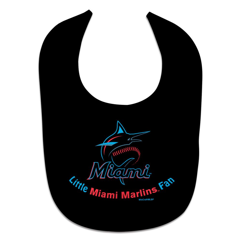 Miami Marlins Baby Bib All Pro Style Special Order - WinCraft