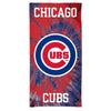 Chicago Cubs Towel 30x60 Beach Style Tie-Dye Design - WinCraft