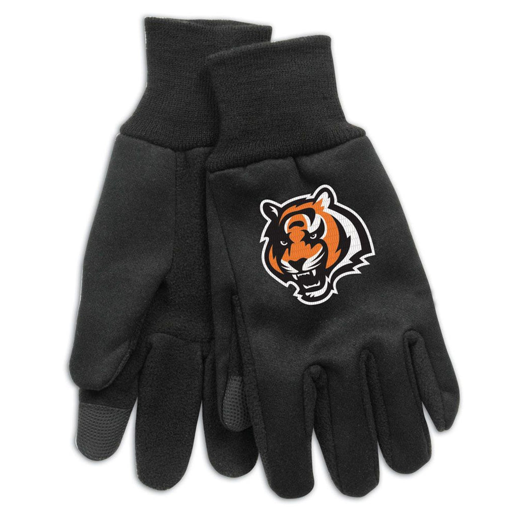 Cincinnati Bengals Gloves Technology Style Adult Size - Wincraft