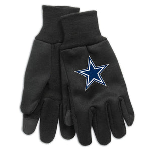 Dallas Cowboys Gloves Technology Style Adult Size - WinCraft