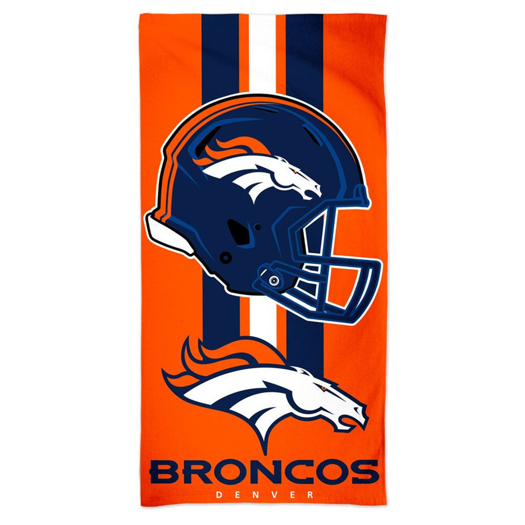 Denver Broncos Towel 30x60 Beach Style - 0.25