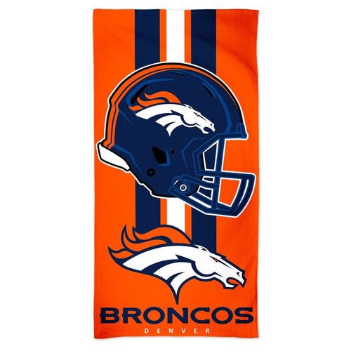 Denver Broncos Towel 30x60 Beach Style - WinCraft