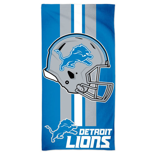 Detroit Lions Towel 30x60 Beach Style - WinCraft
