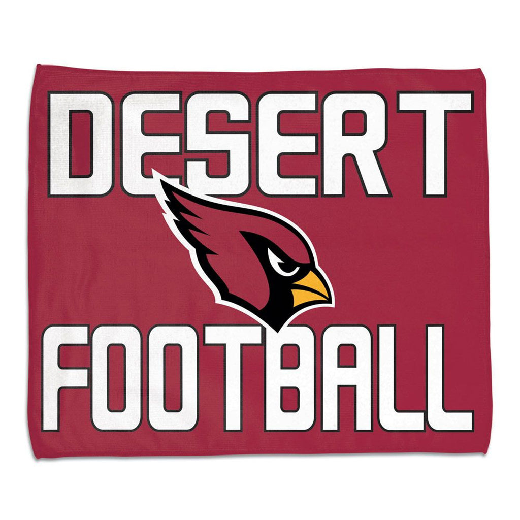 Arizona Cardinals Towel 15x18 Rally Style Full Color - Wincraft