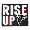 Atlanta Falcons Towel 15x18 Rally Style Full Color - Wincraft