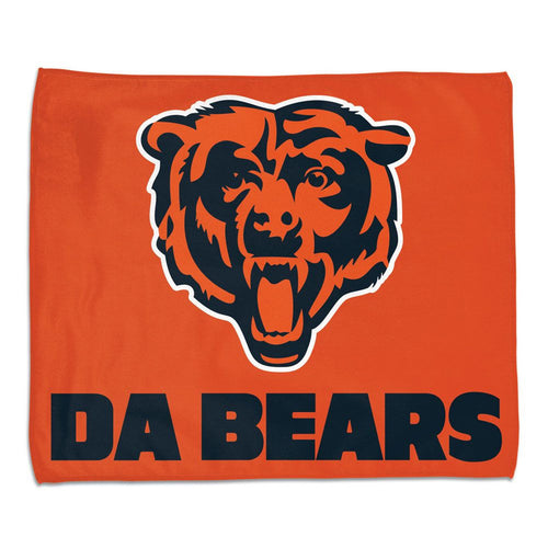 Chicago Bears Towel 15x18 Rally Style Full Color - WinCraft