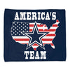 Dallas Cowboys Towel 15x18 Rally Style Full Color Style - WinCraft