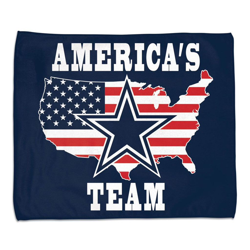 Dallas Cowboys Towel 15x18 Rally Style Full Color Style - WinCraft