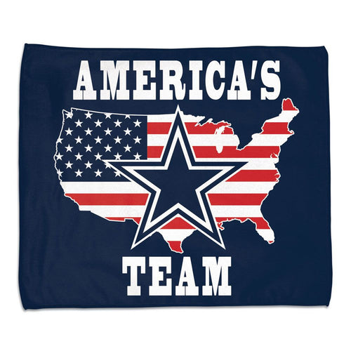Dallas Cowboys Towel 15x18 Rally Style Full Color Style - WinCraft
