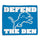 Detroit Lions Towel 15x18 Rally Style Full Color - WinCraft