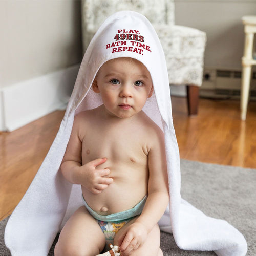 San Francisco 49ers Hooded Baby Towel All Pro - WinCraft
