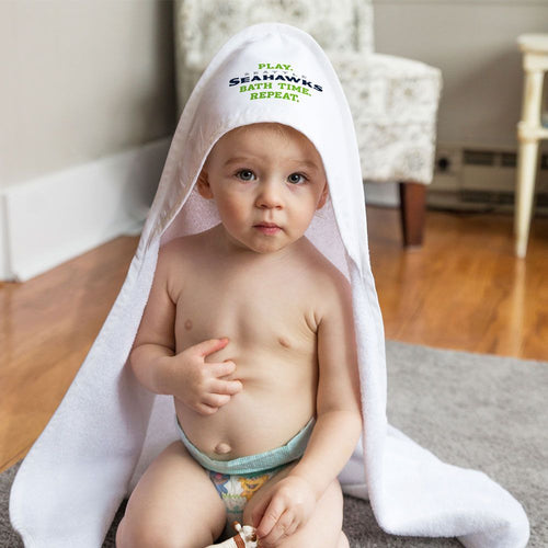 Seattle Seahawks Hooded Baby Towel All Pro - WinCraft