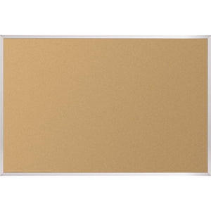 Natural Add - Cork Tackboard - Aluminum Trim - 4 X 8 - Best-Rite