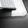Glass Desk Pad - 19'' x 24'' - Floortex