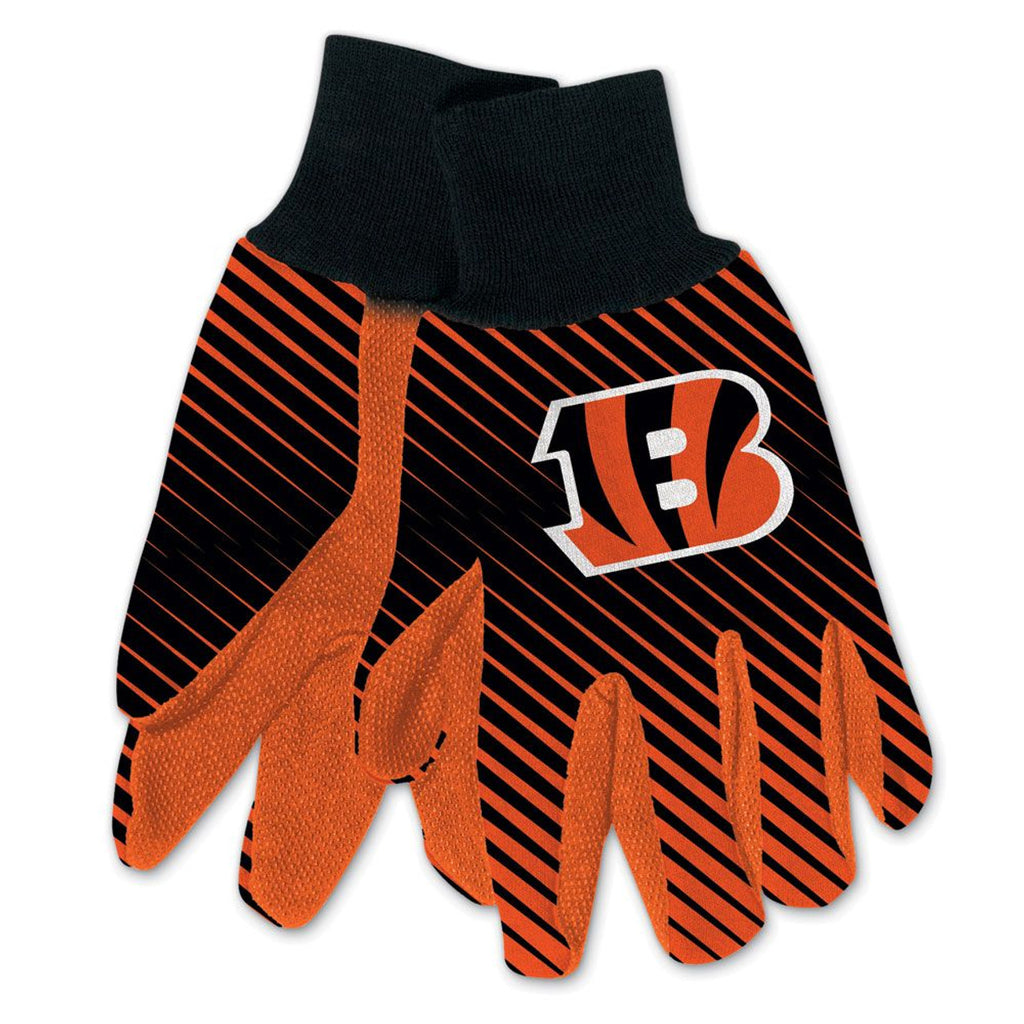 Cincinnati Bengals Two Tone Adult Size Gloves - Wincraft