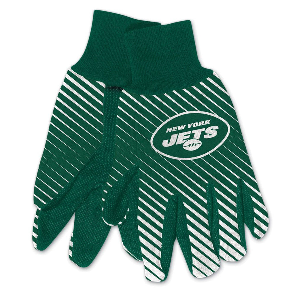 New York Jets Two Tone Adult Size Gloves - Wincraft