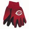 Cincinnati Reds Gloves Two Tone Style Adult Size - WinCraft