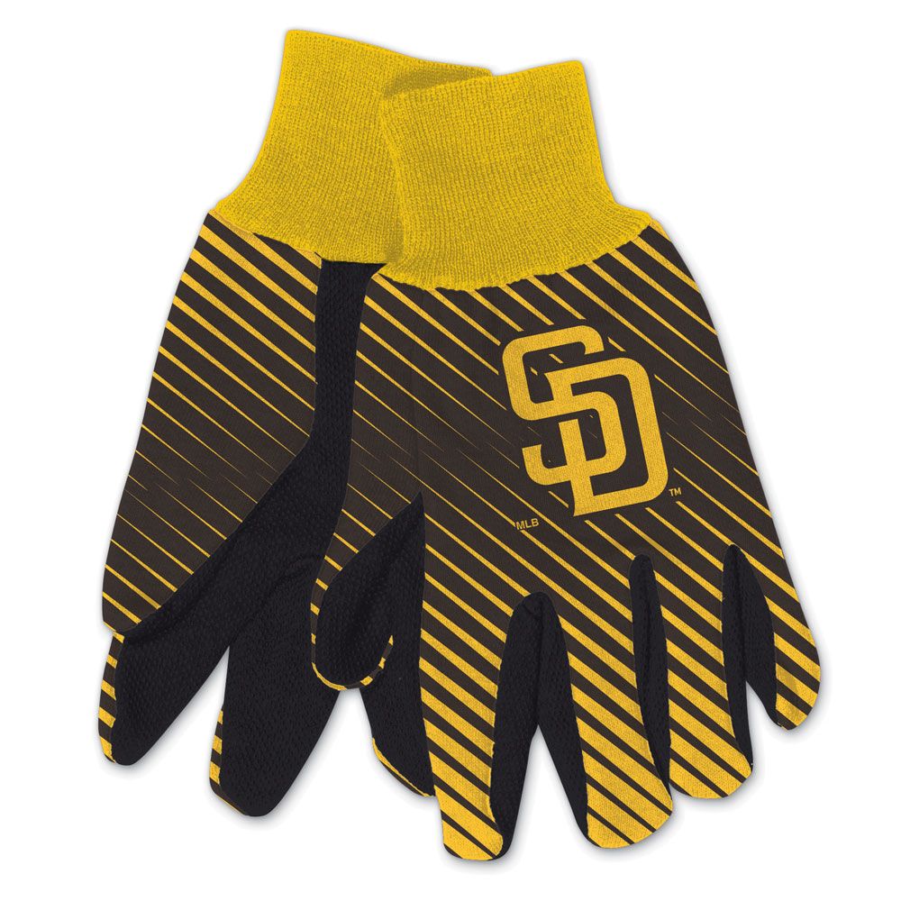 San Diego Padres Gloves Two Tone Style Adult Size - WinCraft