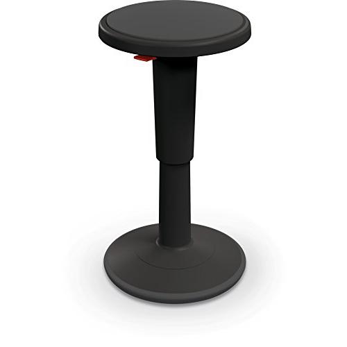 Hierarchy Height Adjustable Grow Stool- Tall Stool (Black) - BALT
