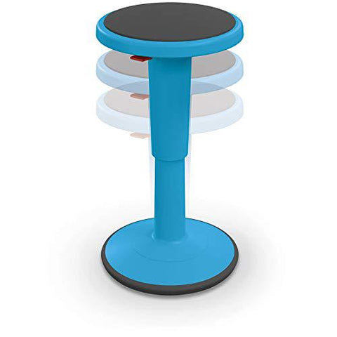 Hierarchy Height Adjustable Grow Stool- Tall Stool (Blue) - BALT