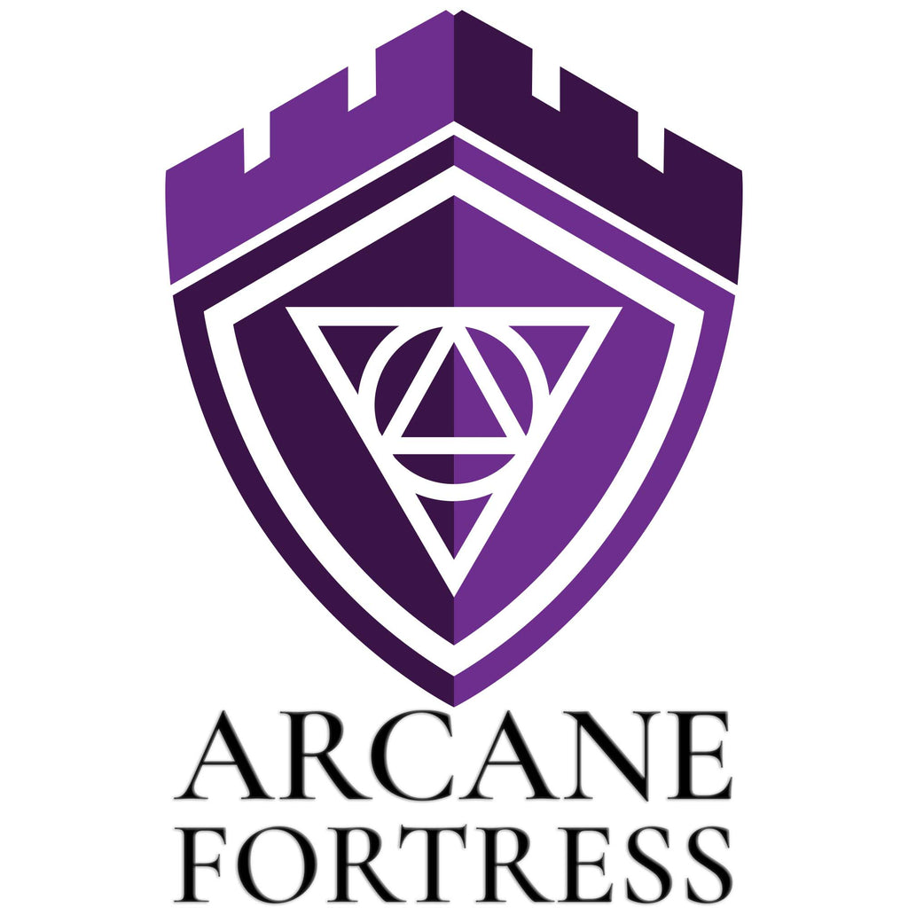 Arcane Fortress: Solid Color: Radiant 100+ Cream Deluxe Deck Vault Pre-Order