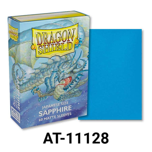 Arcane Tinmen -  Dragon Shield Sleeves: Japanese Matte Sapphire (Box Of 60)