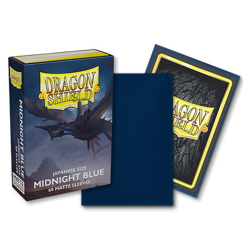 Arcane Tinmen -  Dragon Shield Sleeves: Japanese Matte Midnight Blue (Box Of 60)
