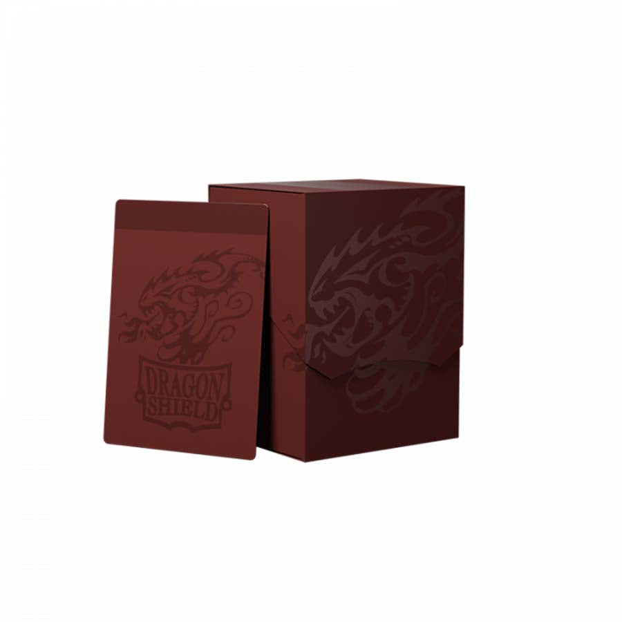 Arcane Tinmen -  Dragon Shield: Deck Shell Revised: Blood Red-Black