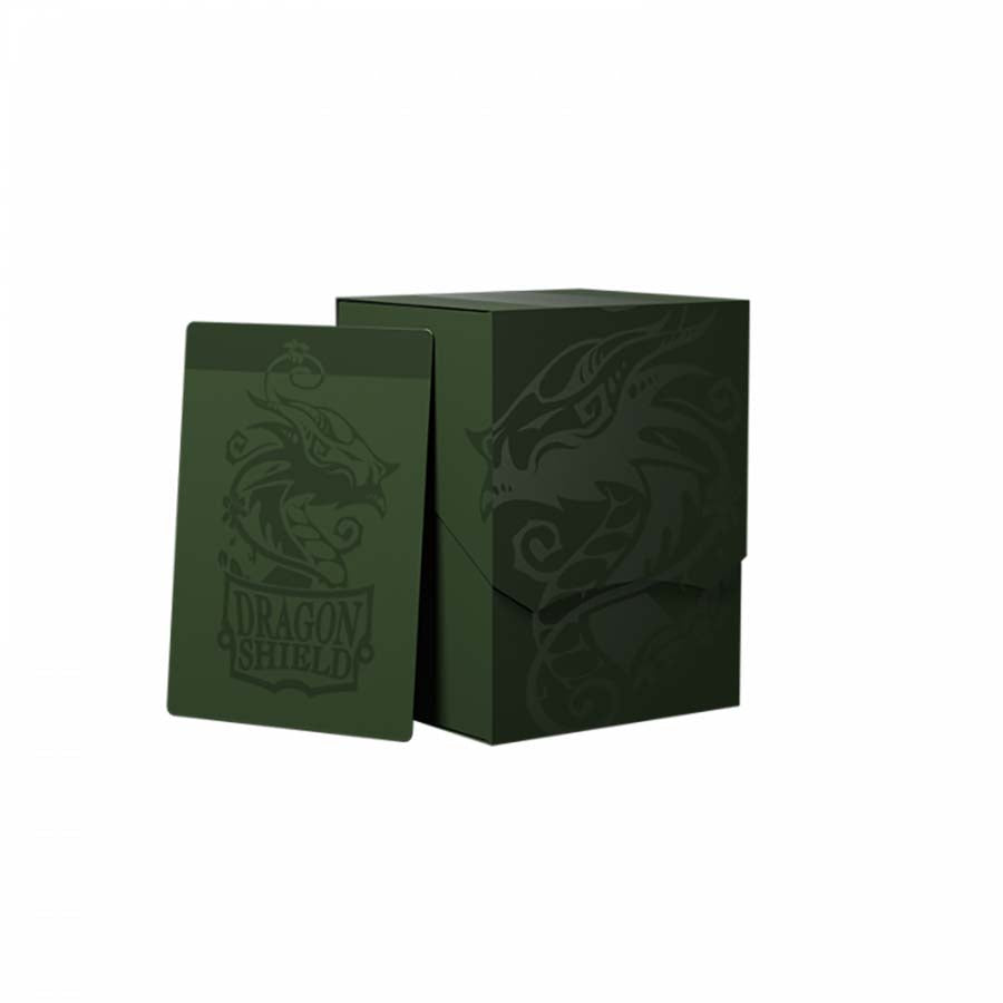 Arcane Tinmen -  Dragon Shield: Deck Shell Revised: Forest Green-Black
