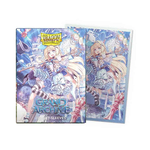 Arcane Tinmen -  Dragon Shield Sleeves: Matte Art: Grand Archive: Alice Golden Queen (100Ct) Pre-Order