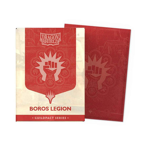 Arcane Tinmen -  Dragon Shield: Magic The Gathering: Guildpact Series: Matte Dual Art (Standard Size Licensed Sleeves): Boros Legion (100Ct) Pre-Order