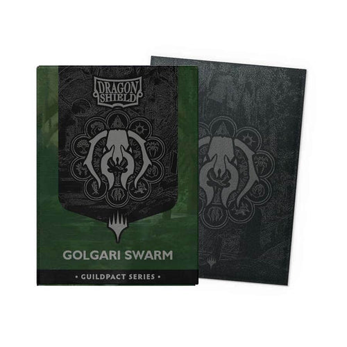 Arcane Tinmen -  Dragon Shield: Magic The Gathering: Guildpact Series: Matte Dual Art (Standard Size Licensed Sleeves): Golgari Swarm (100Ct) Pre-Order