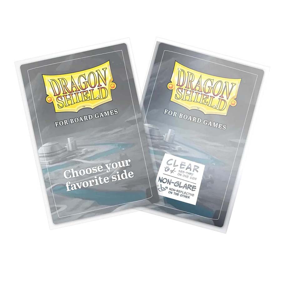Arcane Tinmen -  Ds Board Game Sleeves - Dragon Shield: Board Game Sleeves: Clear Nonglare: Oversize Pre-Order