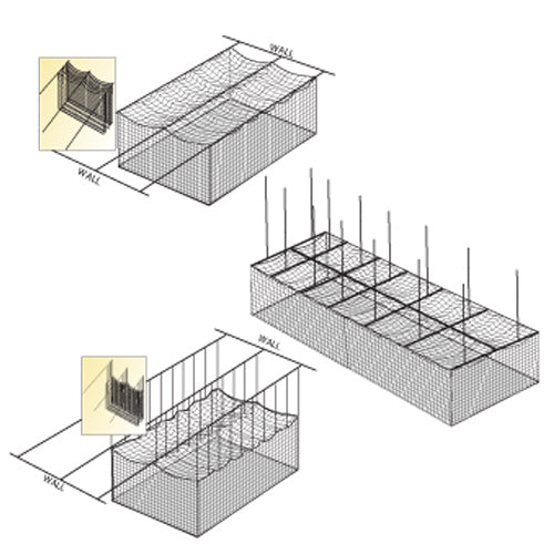 Powerhouse Ceiling Cage Net Suspension Kit