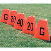 Sport Supply Group 1245127 Poly Flag Football Sideline Markers