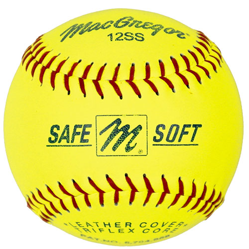 Macgregor MacGregor 12 Inch Safe/Soft Training Sftball- pack of 12
