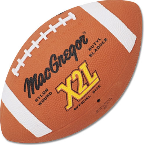 Macgregor MacGregor X2L Official Football-Rubber