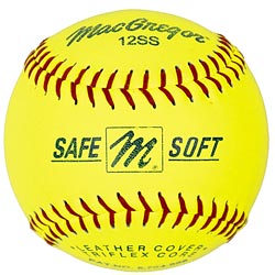 Macgregor MCSB11SS MacGregor 11in. Safe-Soft Training Sftball Baseball-Softball Balls