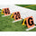 Pro Down 1249354 Improved Day-Night Sideline Markers 5pc Football Field Equipment